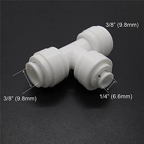 Thumbnail RO FITTINGS TEE 3/8 1/4 3/8 BODEER 3
