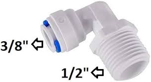 RO FITTINGS ELBOW 1/2 3/8 product image