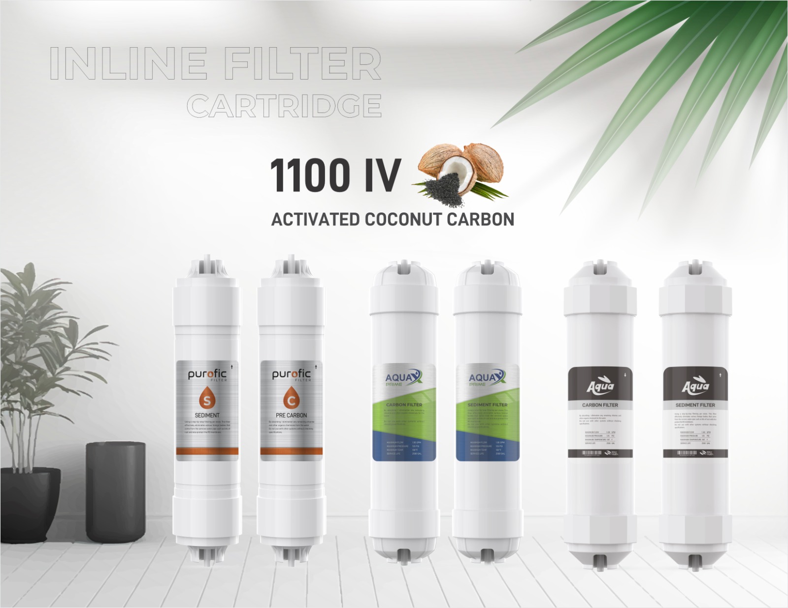 RO FILTER CARBON AQUAX product image