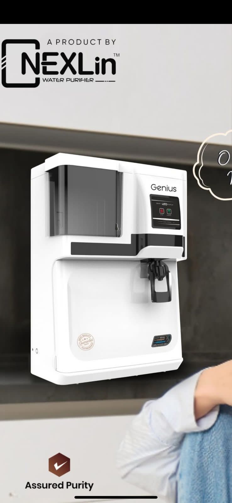 Thumbnail PREMIUM RO WATER PURIFIER GENIUS WHITE 6